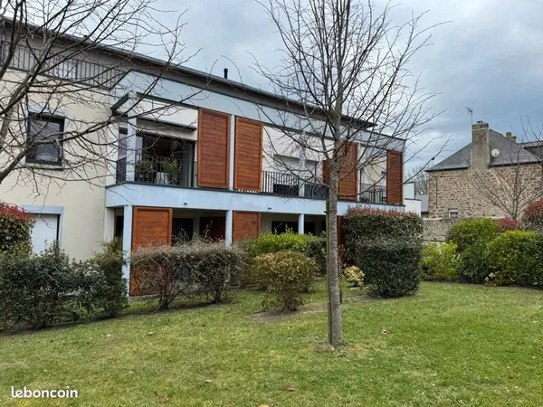 À louer - T2 de 40 m² dans un cadre verdoyant et sécurisé, à Saint-Malo, quartier de Paramé