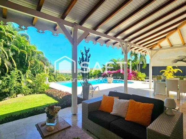 Vue mer - Piscine - 4 chambres - Emplacement d'exception au Vauclin