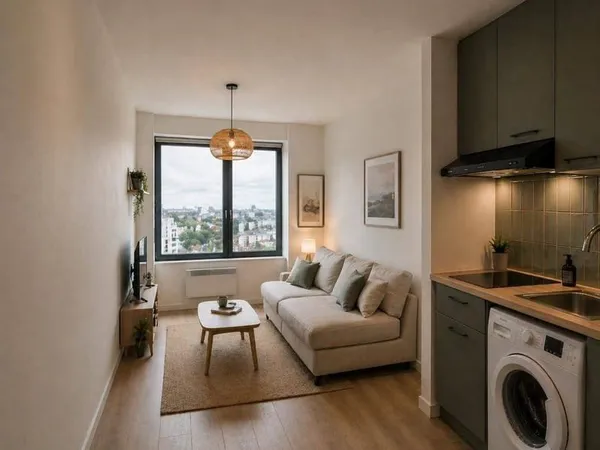 Appartement 1 pièce 22 m²