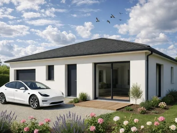 Maison neuve 80m2 sur Mios
