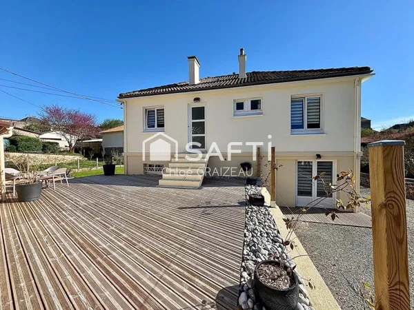 Maison rénovée en 2 logements - 121 m² habitables