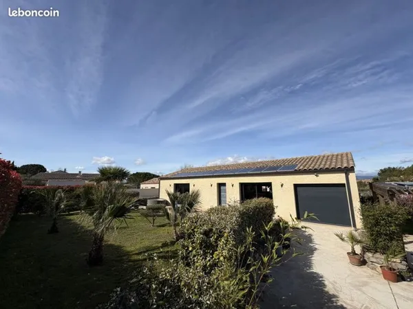 Villa plein pied plein sud
