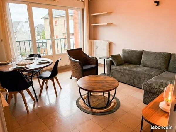 T2 Meublé 53m² Flers Centre - 480