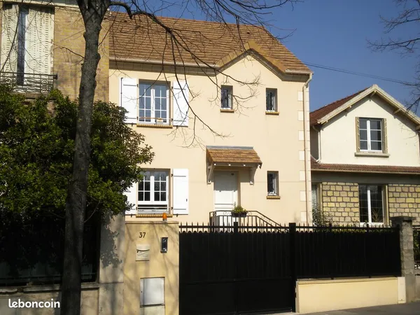 Pavillon meublé récent, Colombes Gambetta proche gare