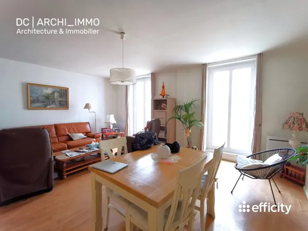 Appartement 3 pièces 60 m²