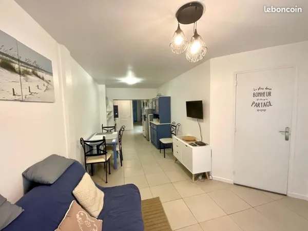 Appartement 46m² - 2 chambres - 100m de la plage