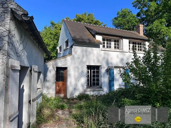 Maison ancienne à rénover - Proche Dourdan (10 min) - 4 pièces - terrain 1400 m²