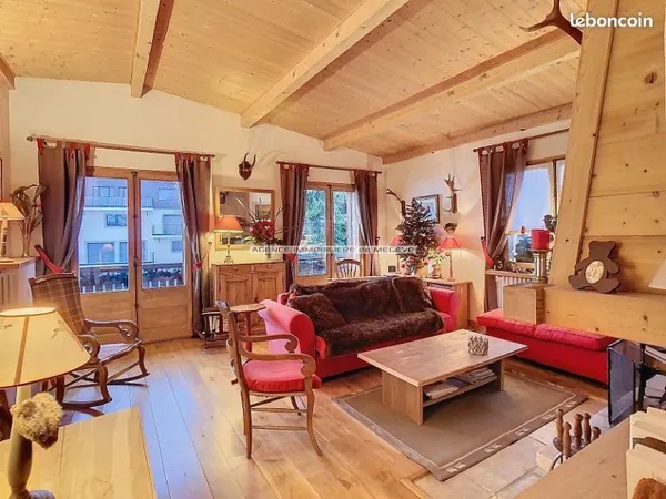 Appartement 3 pièces Megève - Location à l'année