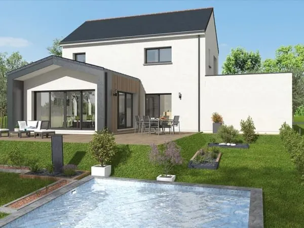 Projet de construction d'une maison 115 m² avec terrain à SAINT-SAMSON-SUR-RANCE (22)