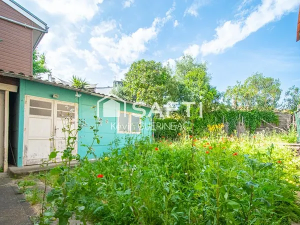 Échoppe 97m2 3 chambres jardin et atelier