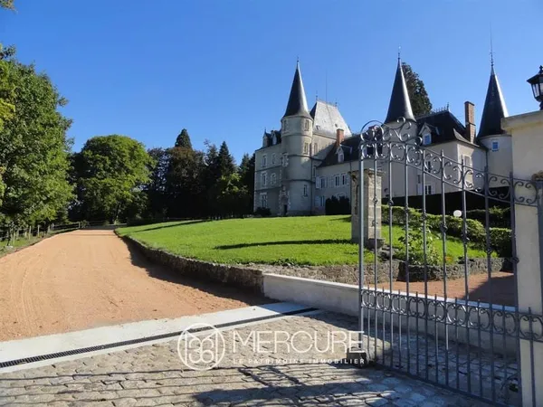 Proche Vichy - Chateau De Prestige XV-XIXème En Parfait Etat, Sur 8.3Ha.