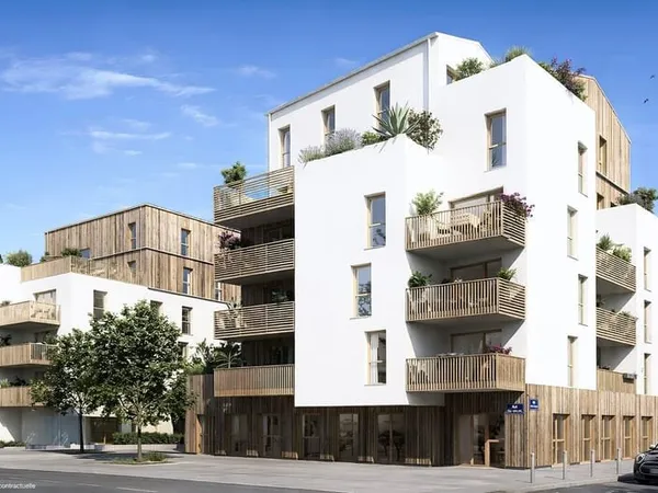 Spacieux T3 double terrasse dernier étage