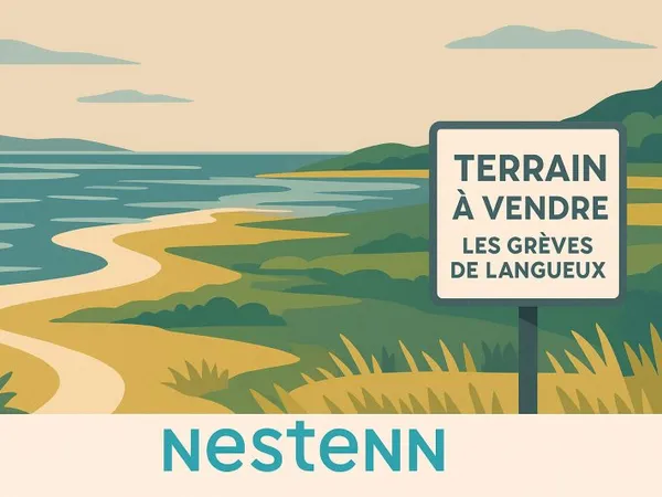 Terrain à vendre LANGUEUX LES GREVES - Terrain aux grèves d'une surface total de 700 m² environ dont