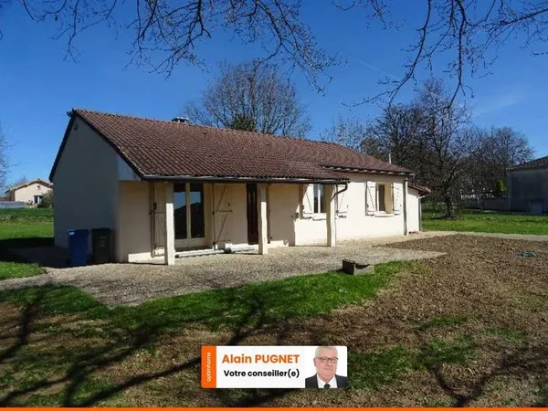 A VERNEUIL SUR VIENNE MAISON DE PLAIN PIED DE 95 M² 3 BELLES CHAMBRES SUR 1509 M² DE TERRAIN