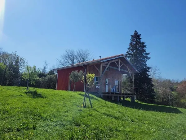 81540 - Sorèze - Chalet bois récent au pied de la Montagne Noire- 3 pièces- 68 m² sur terrain de 149