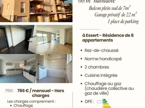 Appartement T3 - Essert