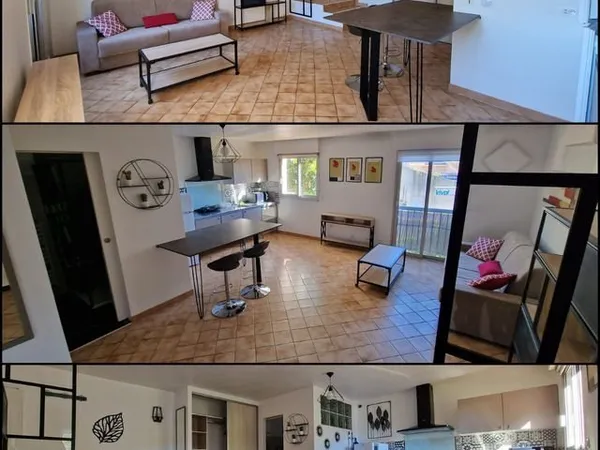 Studio 32 m² refait à neuf - Meublé - Biot Proche Sophia-Antipolis