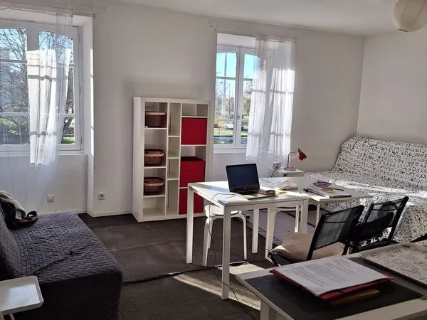 Rennes sud grand appartement jardin prive