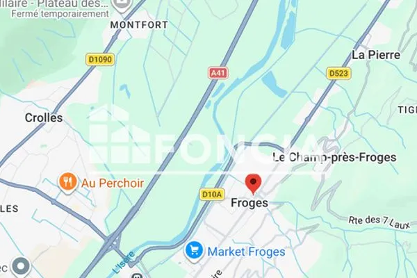 Stationnement Location Froges  10m² 68€