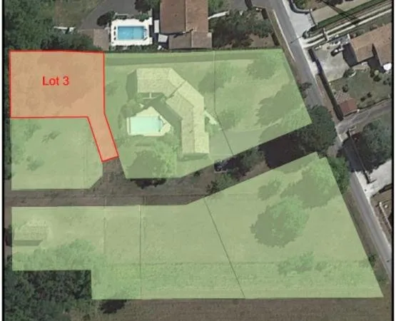 Terrain en individuel 600 m²