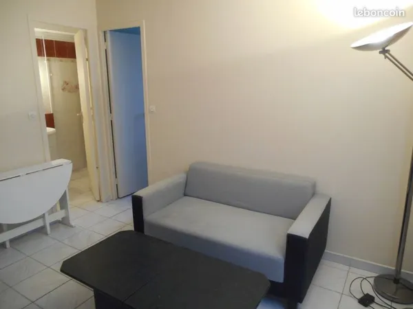 Appartement type 2 meublé