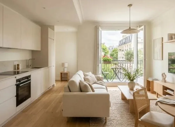 Appartement 2 pièces 39 m²