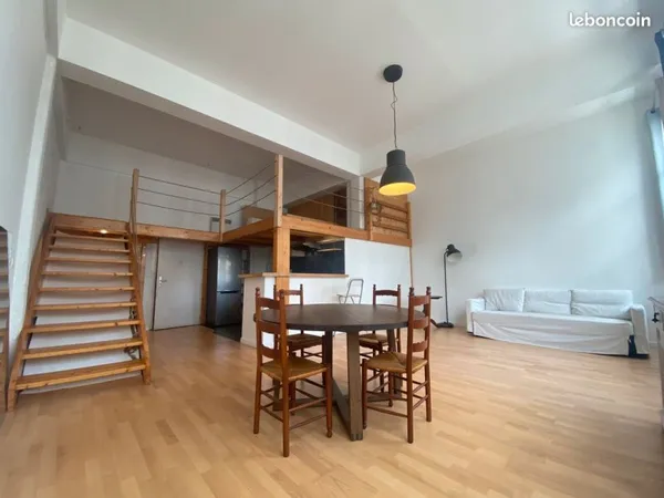 Appartement Loft + Garage, Quartier Ampère Grenoble