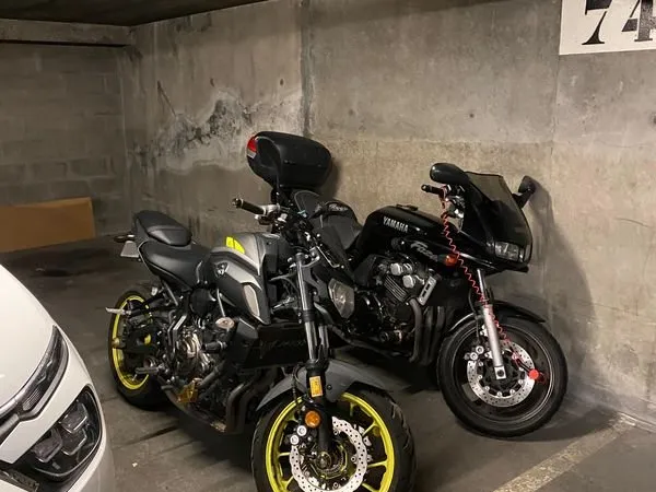 Parking pour moto
