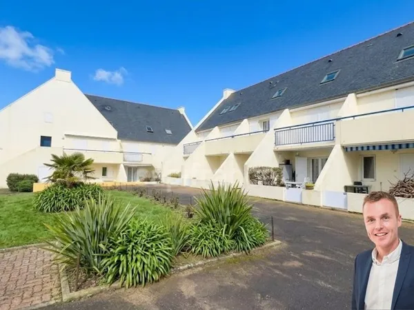 SAINT NIC - vente à 100 m de la plage - appartement T2 bis de 20 m² habitable - Tarasse - Parking pr