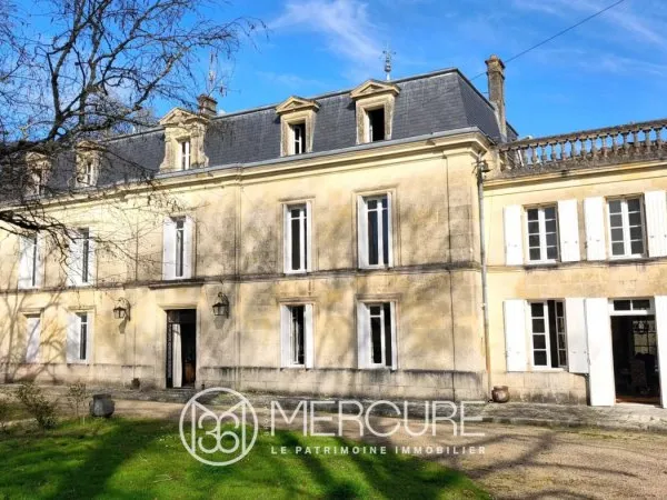 MAISON DE MAITRE AU COEUR D'UN DOMAINE