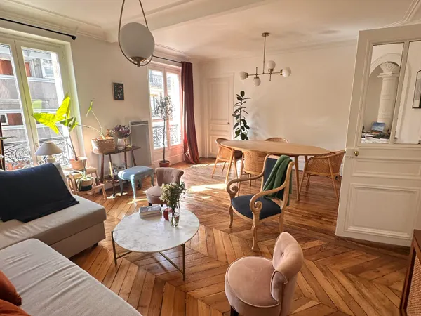 Loue charmant Appartement 2 Pièces - Meublé - Paris 17ème, Quartier Batignolles / Epinettes - 52m²