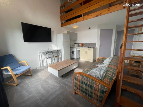 Appartement meublé 37m²