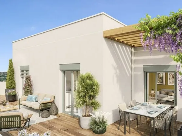 Toit-terrasse ! Le plus beau T5 de Vaulx