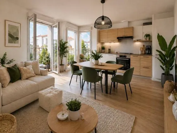 Appartement 3 pièces 66 m²