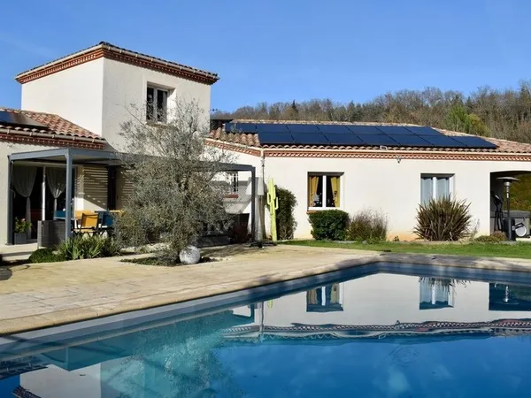 Maison familiale avec piscine - Le Lédat (47300) Sud ouest