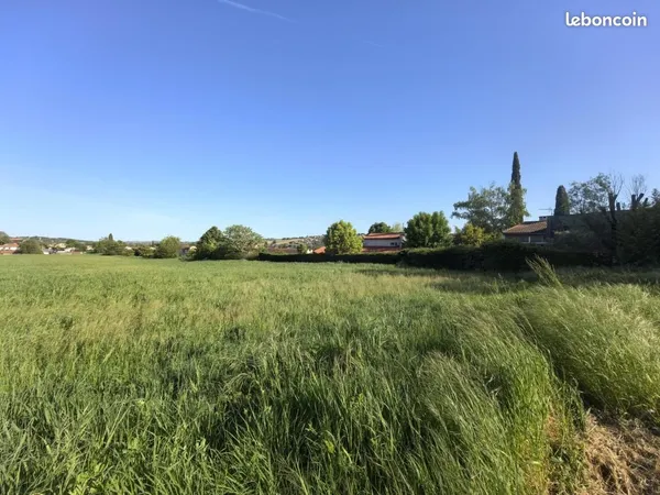 Terrain 1 030 m² Auzielle