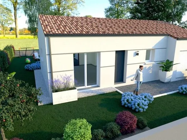 Maison 2 chambres, cellier et Garage à BREM SUR MER à proximité de l'océan