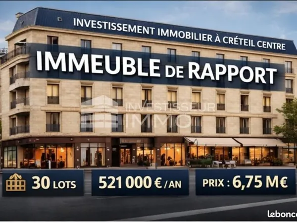 Immeuble de rapport 1990 m²