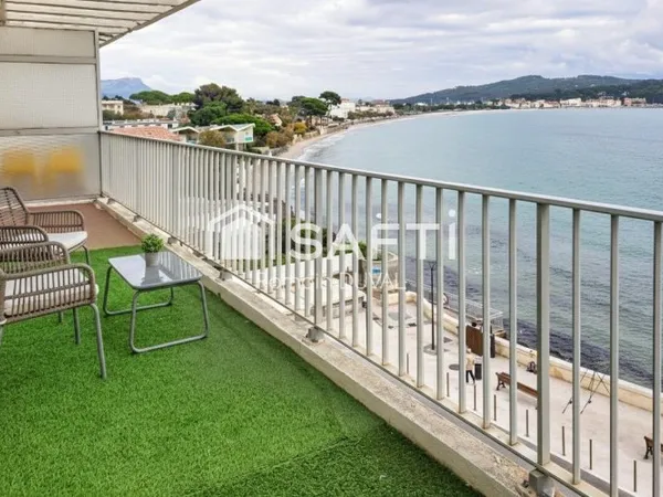 Appartement T3 avec vue mer panoramique et terrasse de 18 m²
