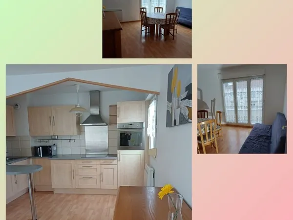 Appartement meublé avec balcon et garage - secteur plateau de Brabois