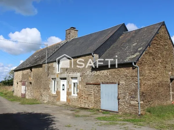 Longère en pierres à rénover en plein coeur de la campagne