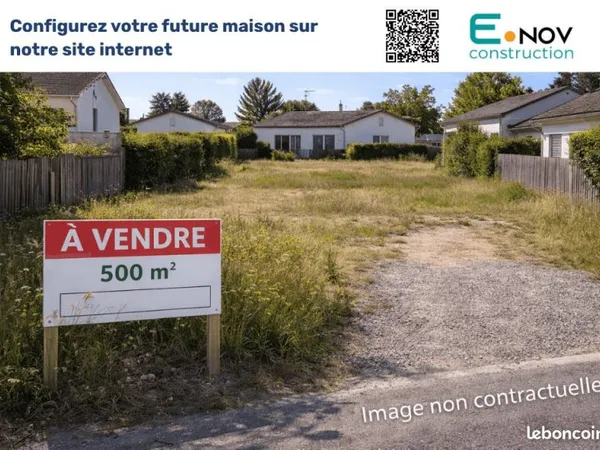 Terrain 500 m² Le Porge