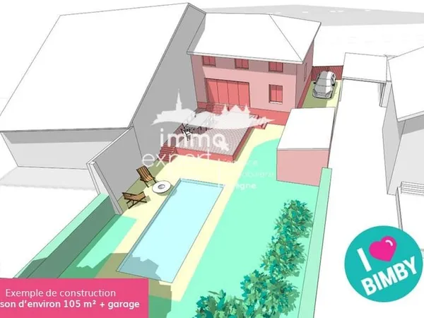 Centre ville terrain à construire