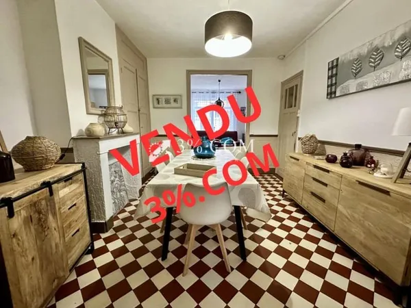 Maison mitoyenne à Boulogne-sur-Mer, 88 m2, 2 chambres