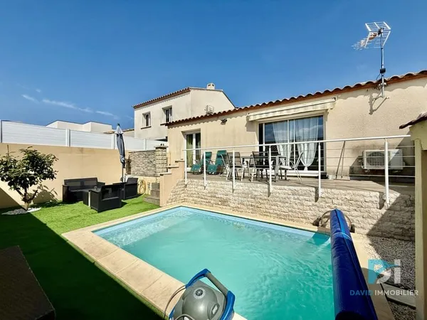 Villa plain-pied T3 74 m2 habitables avec Piscine