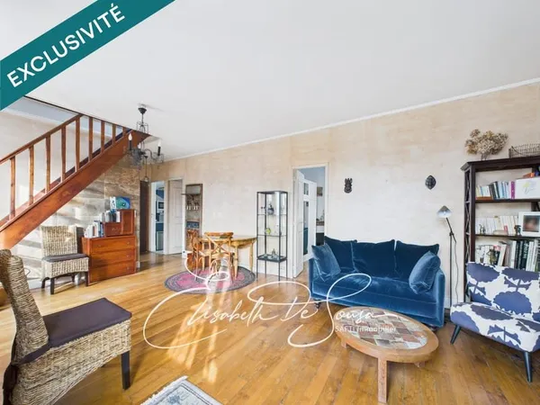 Duplex 5 pièces 129 m2 au sol