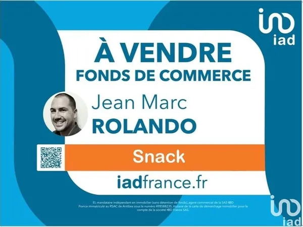 Fonds de commerce 38 m²