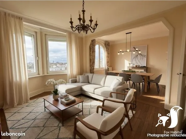 Appartement 3 pièces 73 m²