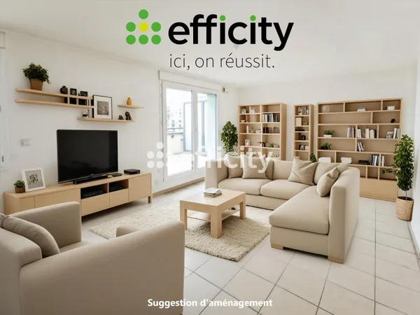 Appartement 2 pièces 44 m²