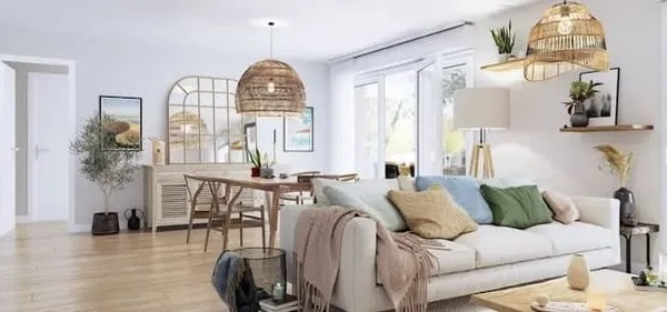 Appartement 3 pièces 59 m²